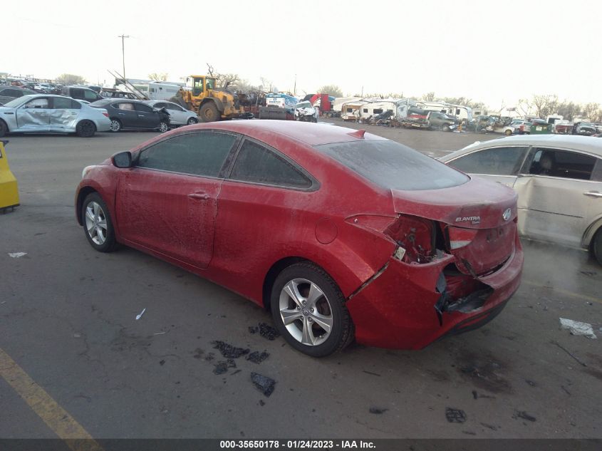 2013 HYUNDAI ELANTRA COUPE GS PZEV KMHDH6AEXDU023688