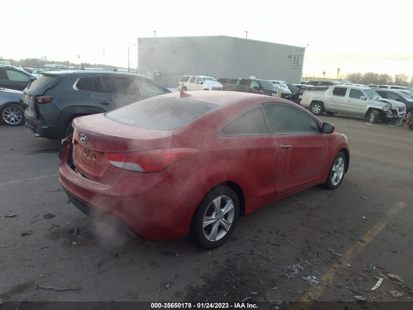 2013 HYUNDAI ELANTRA COUPE GS PZEV KMHDH6AEXDU023688