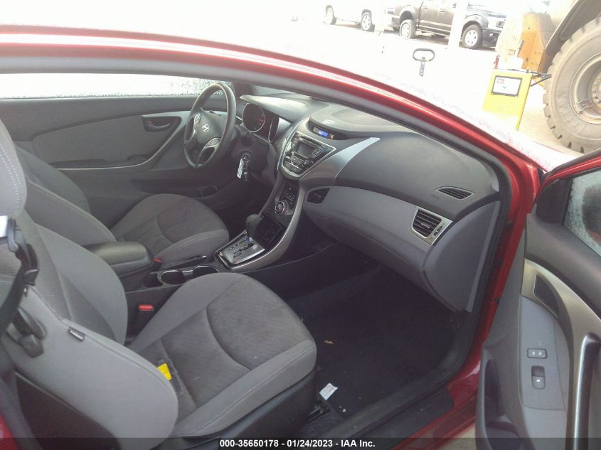 2013 HYUNDAI ELANTRA COUPE GS PZEV KMHDH6AEXDU023688