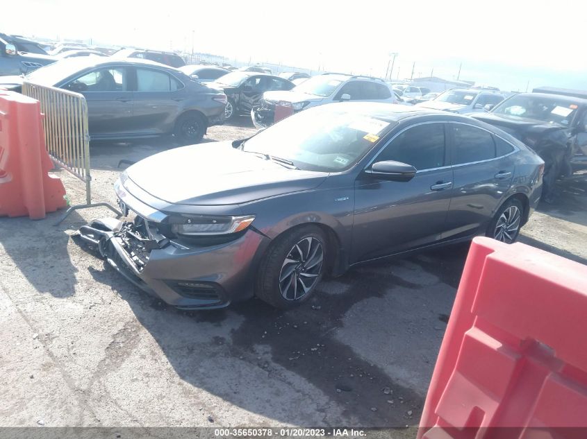 2020 HONDA INSIGHT TOURING 19XZE4F92LE007579