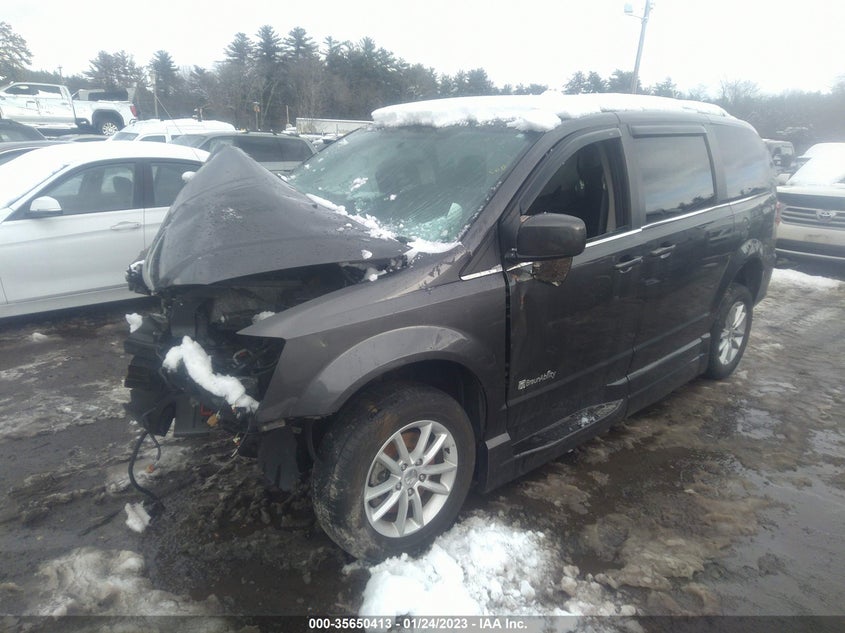 VIN 2C7WDGCG6JR190574 2018 DODGE GRAND CARAVAN SXT