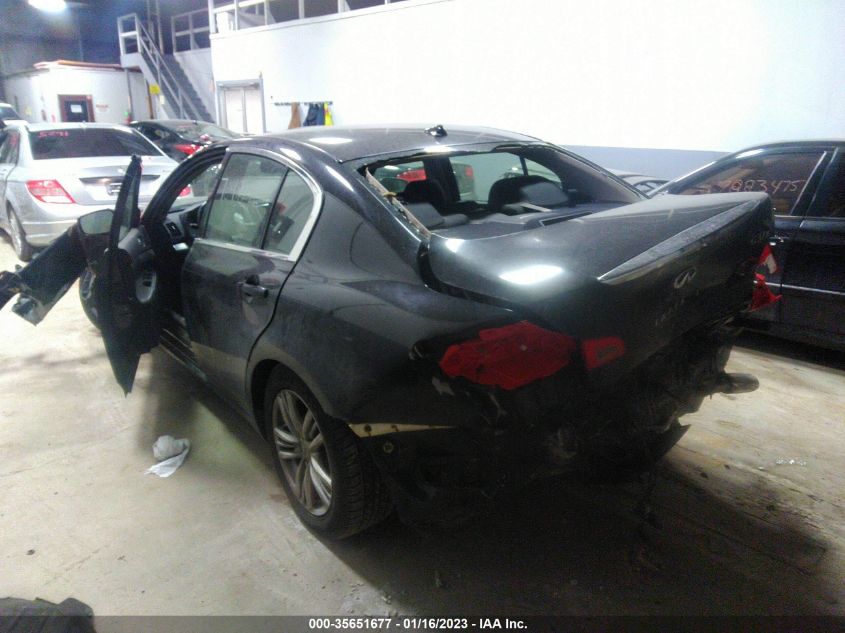 2013 INFINITI G37 SEDAN X - JN1CV6ARXDM767161