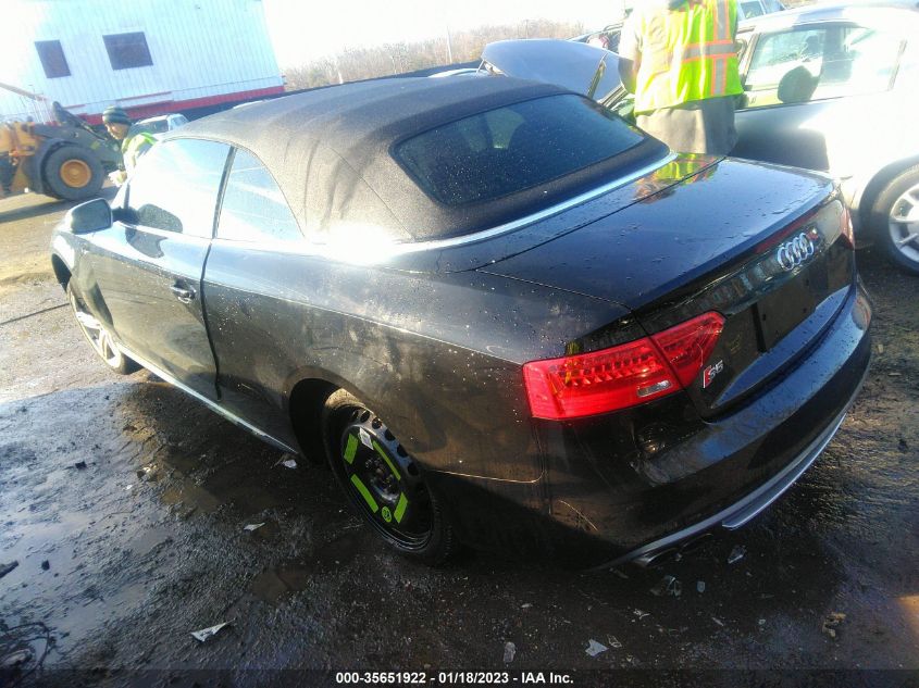 2013 AUDI S5 PRESTIGE WAUVGAFH6DN000563