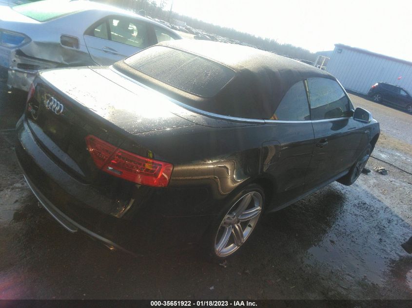 2013 AUDI S5 PRESTIGE WAUVGAFH6DN000563