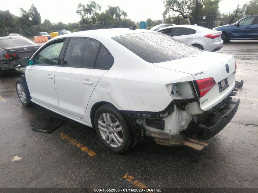 2015 VOLKSWAGEN JETTA SEDAN 2.0L S W/TECHNOLOGY - 3VW2K7AJ0FM222544