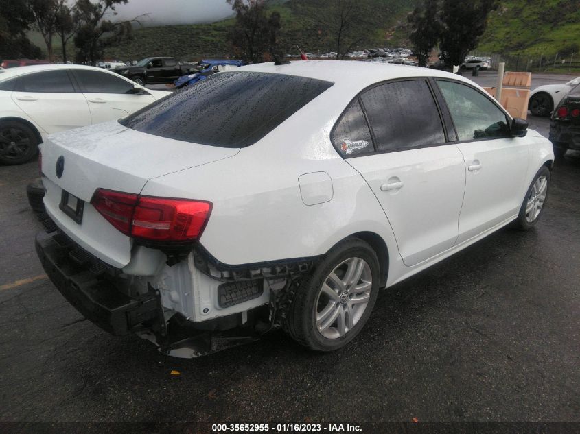 2015 VOLKSWAGEN JETTA SEDAN 2.0L S W/TECHNOLOGY - 3VW2K7AJ0FM222544