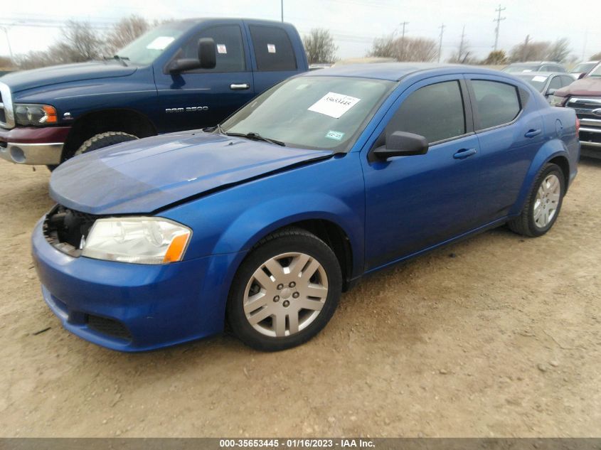 2013 DODGE AVENGER SE 1C3CDZAB3DN602958