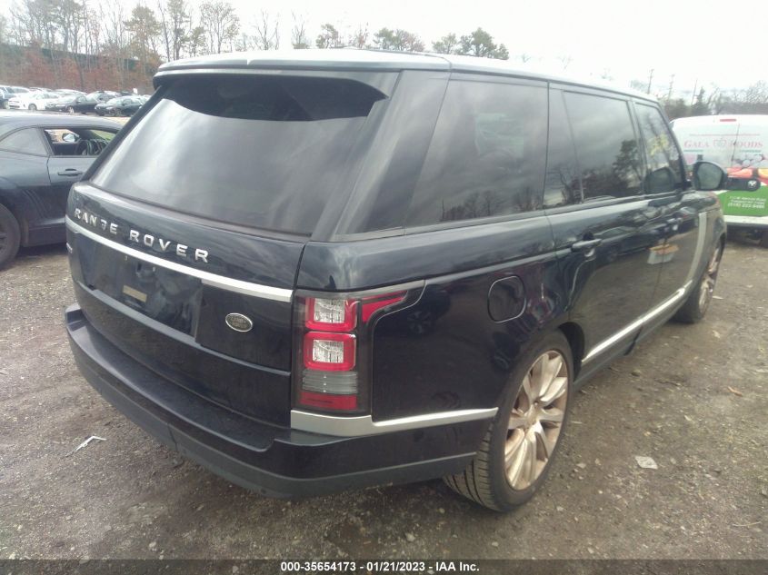 2014 LAND ROVER RANGE ROVER SUPERCHARGED SALGS3TF0EA173831