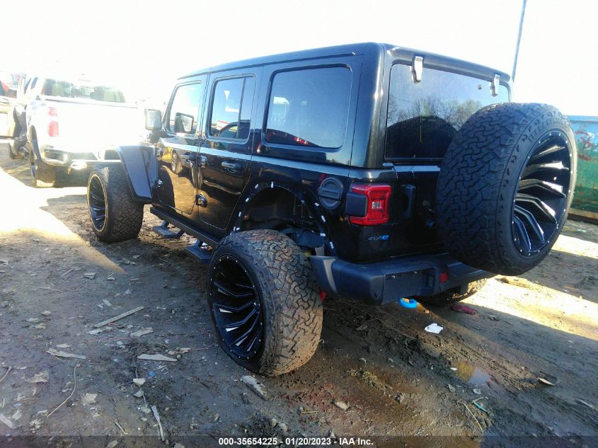 2021 JEEP WRANGLER 4XE UNLIMITED RUBICON 1C4JJXR60MW765441