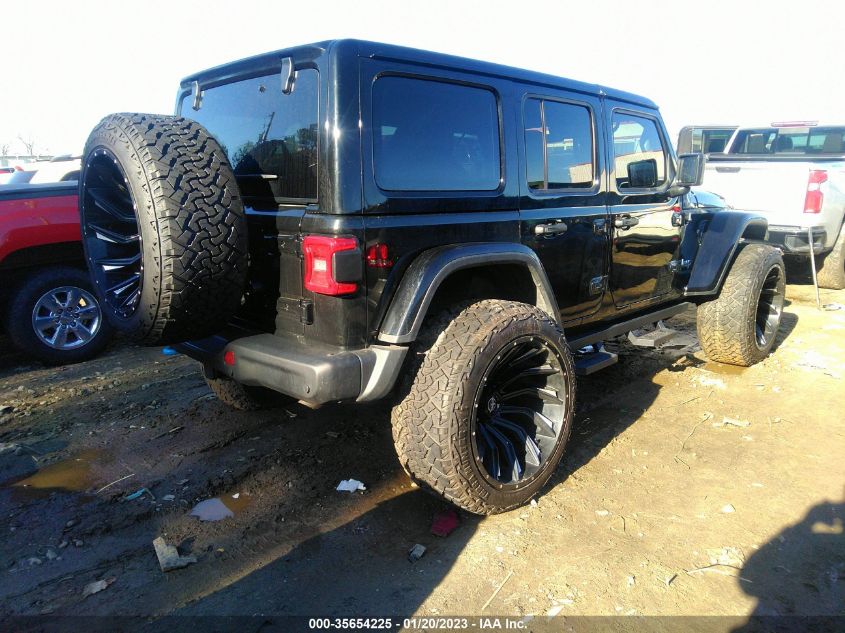 2021 JEEP WRANGLER 4XE UNLIMITED RUBICON 1C4JJXR60MW765441