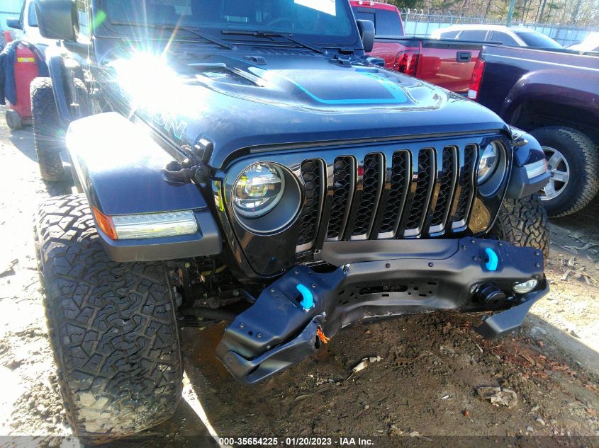 2021 JEEP WRANGLER 4XE UNLIMITED RUBICON 1C4JJXR60MW765441