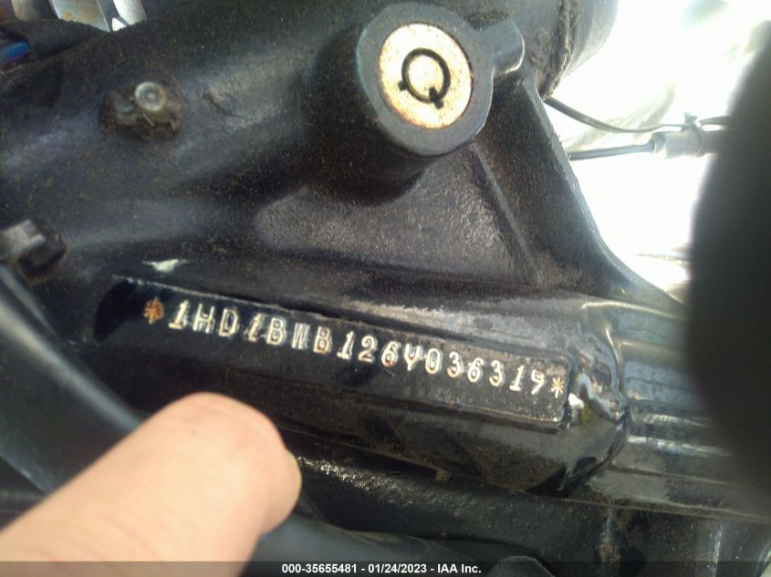 2006 HARLEY-DAVIDSON FLSTCI 1HD1BWB126Y036319