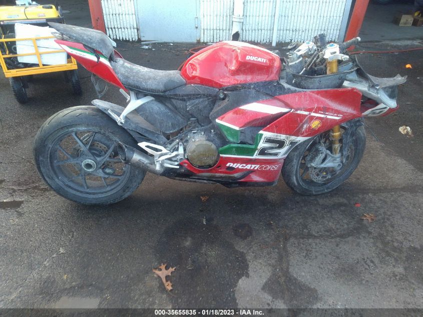 2022 DUCATI PANIGALE V2 ZDMHAATW1NB008002