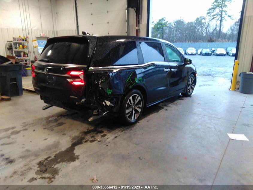 VIN 5FNRL6H83NB063064 2022 HONDA ODYSSEY TOURING