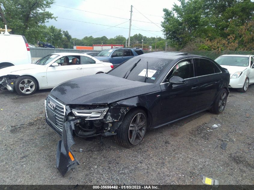2017 AUDI A4 PREMIUM PLUS WAUENAF46HN018988