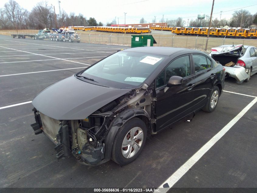 2013 HONDA CIVIC SDN LX 19XFB2F58DE261229