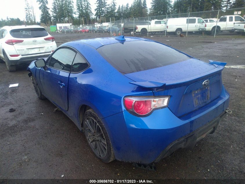2013 SUBARU BRZ LIMITED - JF1ZCAC1XD1607943