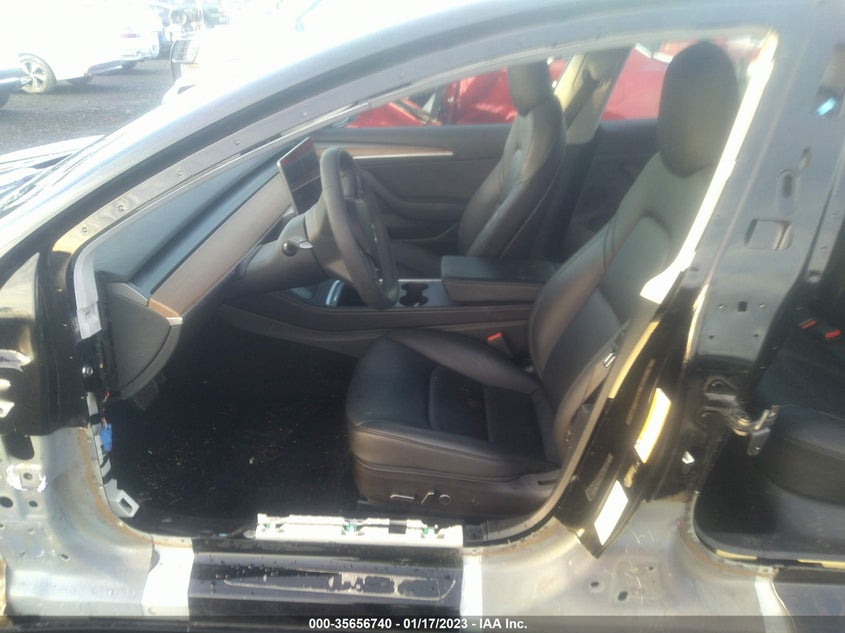 VIN 5YJ3E1EB9NF180201 2022 TESLA MODEL 3 LONG RANGE