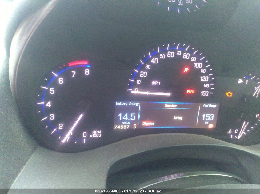 2013 CADILLAC ATS PERFORMANCE - 1G6AC5S39D0112076