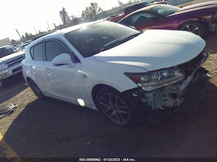 2016 LEXUS CT 200H HYBRID - JTHKD5BH2G2253671