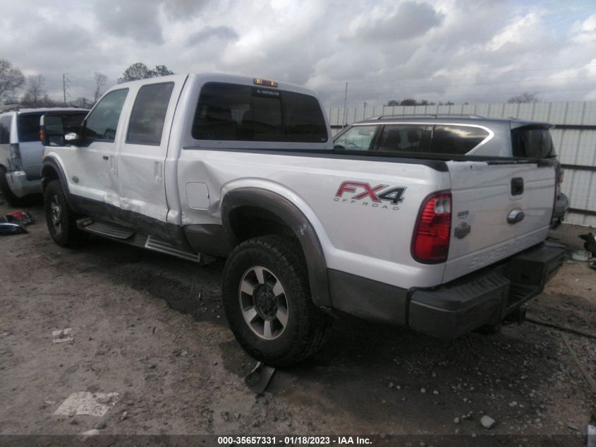 2016 FORD SUPER DUTY F-250 SRW LARIAT/PLATINUM 1FT7W2BTXGEB66720