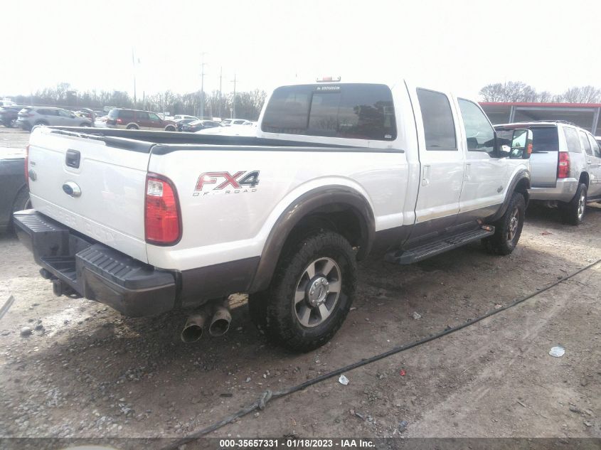 2016 FORD SUPER DUTY F-250 SRW LARIAT/PLATINUM 1FT7W2BTXGEB66720