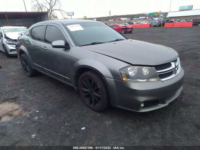 2013 DODGE AVENGER SXT - 1C3CDZCB1DN562182