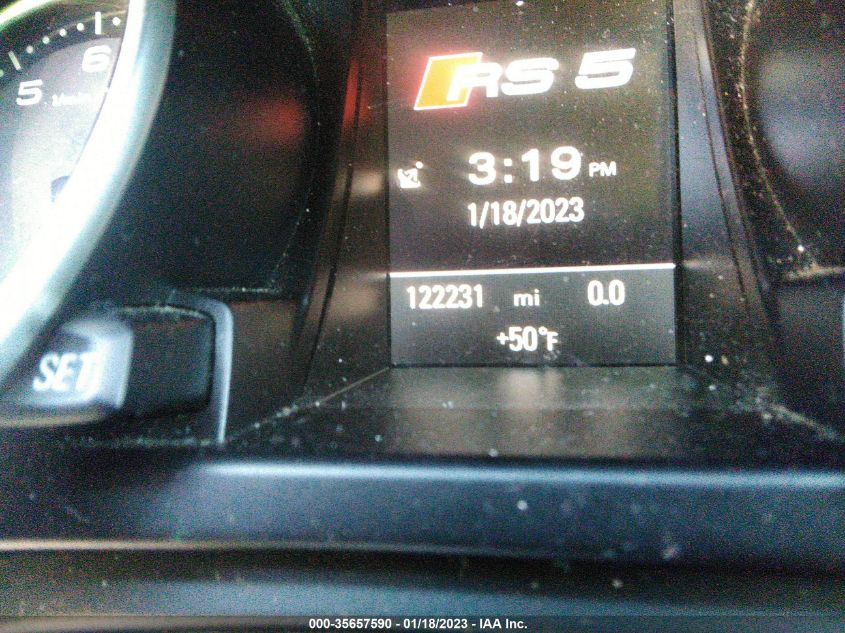 2013 AUDI RS 5 WUAC6AFR2DA902272