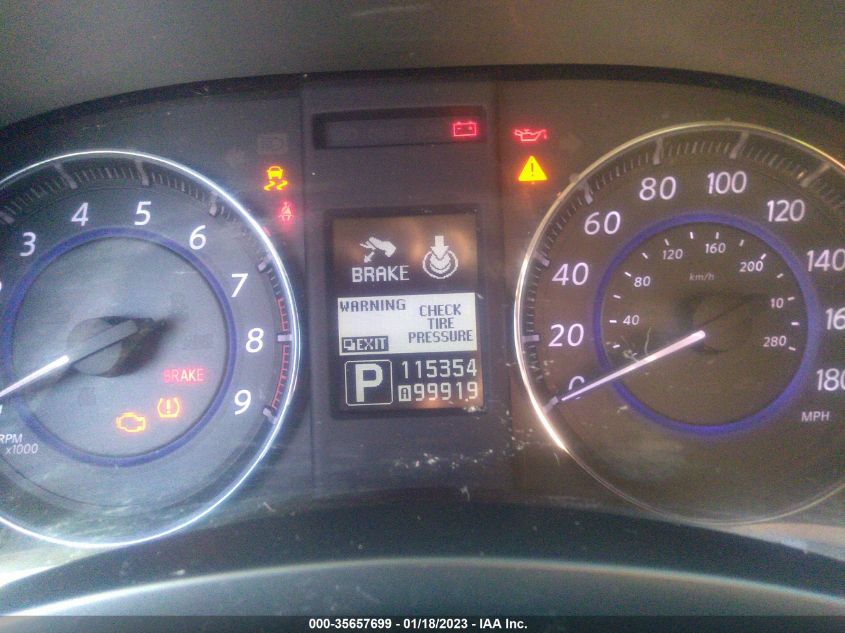 2013 INFINITI FX37 JN8CS1MU1DM141429