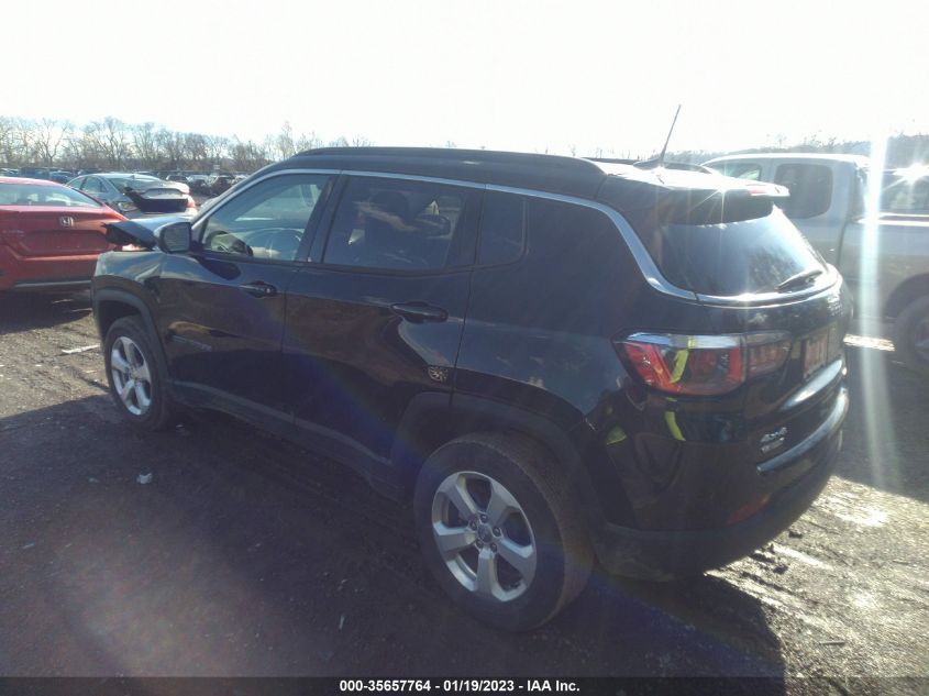 VIN 3C4NJDBB0LT154322 2020 JEEP COMPASS LATITUDE