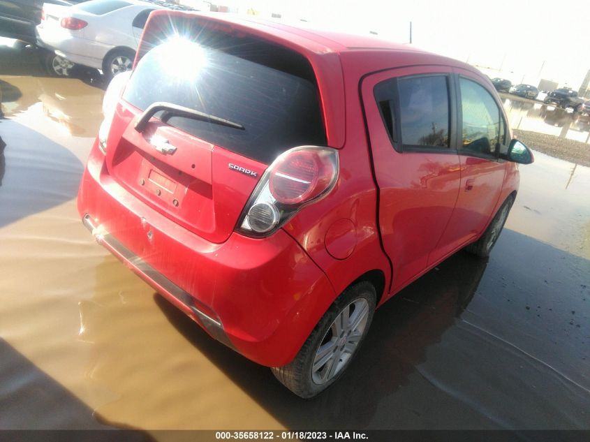 2013 CHEVROLET SPARK LT - KL8CD6S90DC532412
