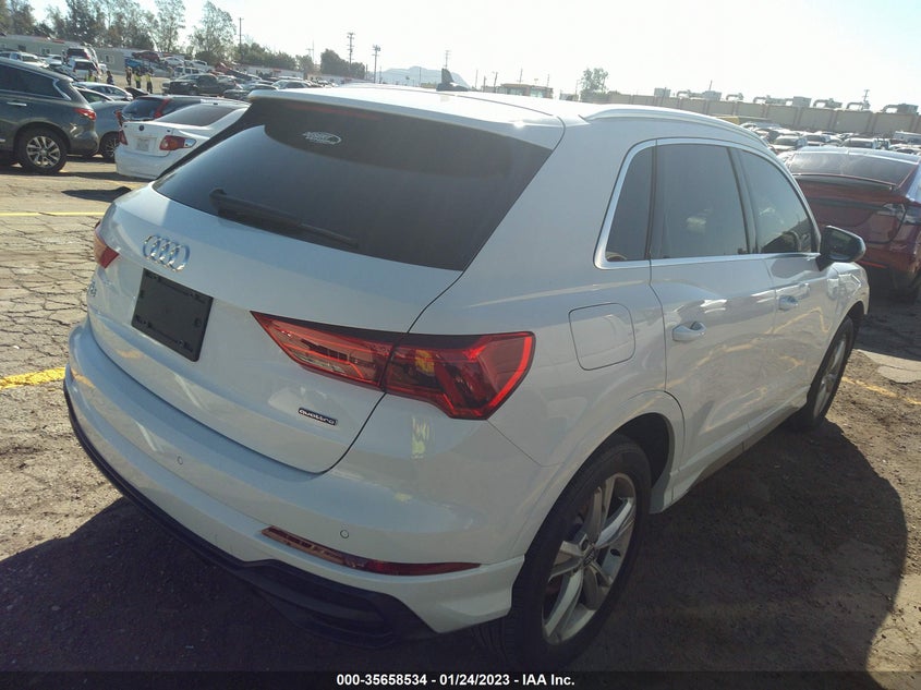 VIN WA1DECF38L1030183 2020 AUDI Q3 S LINE PREMIUM