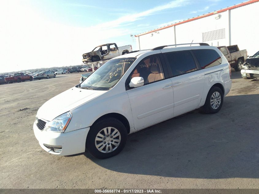 2014 KIA SEDONA LX - KNDMG4C71E6543746