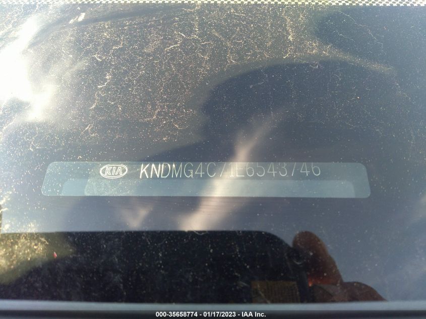 2014 KIA SEDONA LX - KNDMG4C71E6543746
