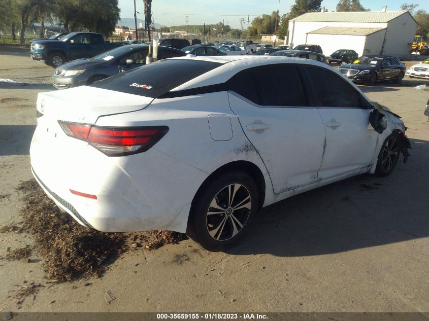 2022 NISSAN SENTRA SV - 3N1AB8CV2NY234449