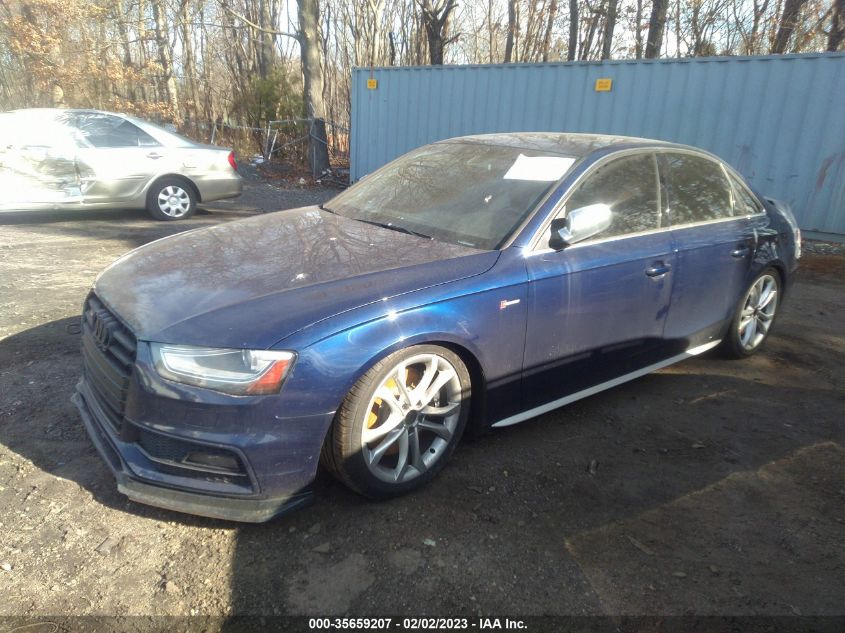 2014 AUDI S4 PREMIUM PLUS WAUBGAFL1EA067636