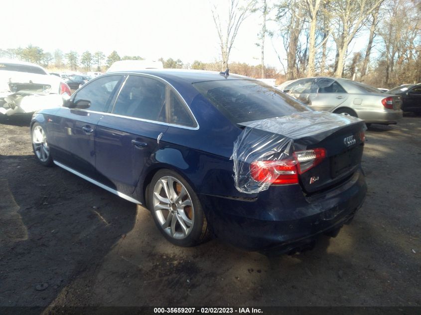 2014 AUDI S4 PREMIUM PLUS WAUBGAFL1EA067636
