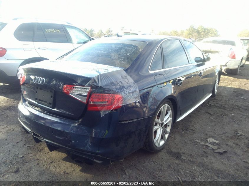 2014 AUDI S4 PREMIUM PLUS WAUBGAFL1EA067636