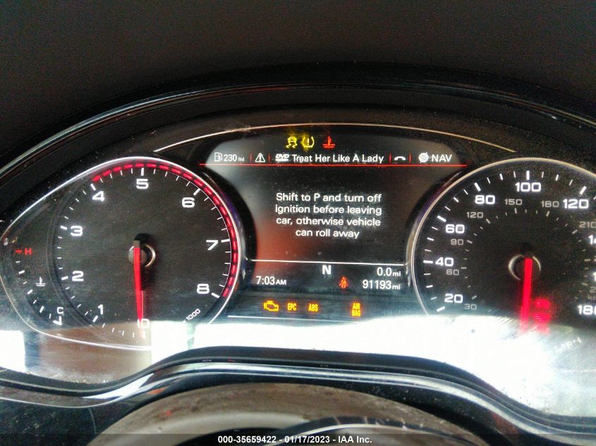 2014 AUDI A8 L 4.0T WAUR2AFD7EN005527