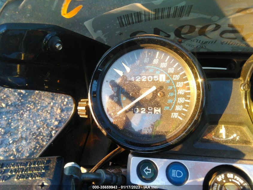 2001 KAWASAKI ZR1200 A JKAZR9A181A006966
