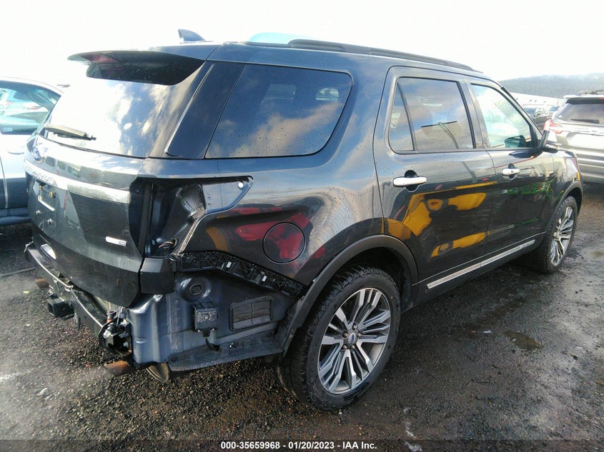 VIN 1FM5K8HT7HGE11553 2017 FORD EXPLORER PLATINUM