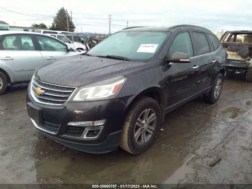 2015 CHEVROLET TRAVERSE LT - 1GNKVGKD5FJ362466