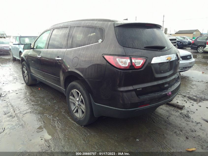 2015 CHEVROLET TRAVERSE LT - 1GNKVGKD5FJ362466