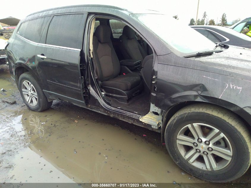 2015 CHEVROLET TRAVERSE LT - 1GNKVGKD5FJ362466