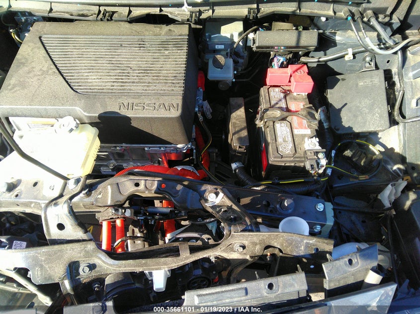 VIN 1N4BZ1BV0MC553657 2021 NISSAN LEAF S PLUS
