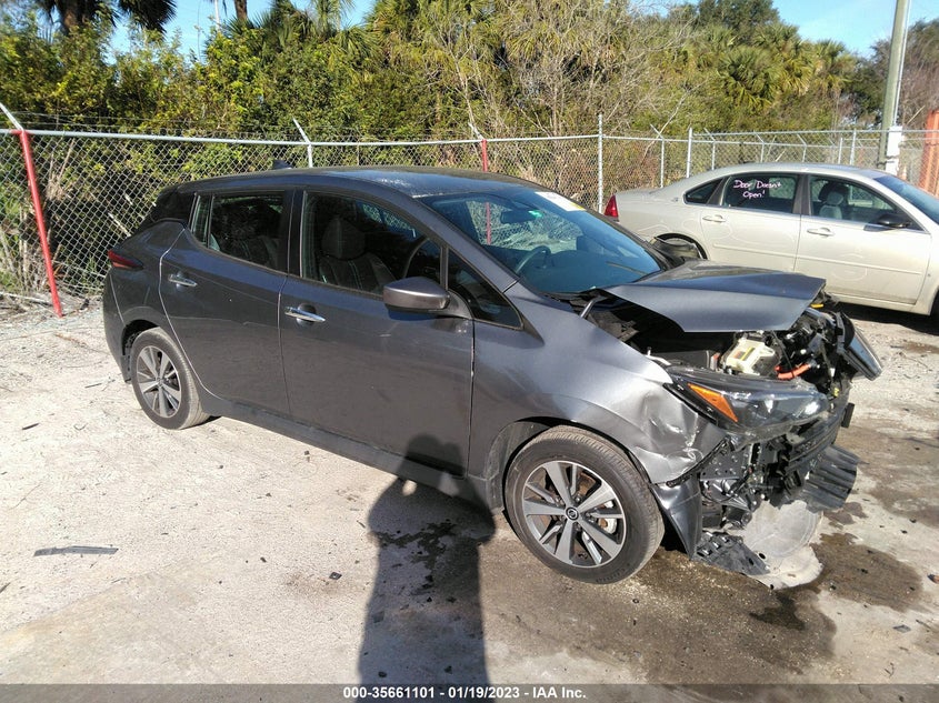 VIN 1N4BZ1BV0MC553657 2021 NISSAN LEAF S PLUS