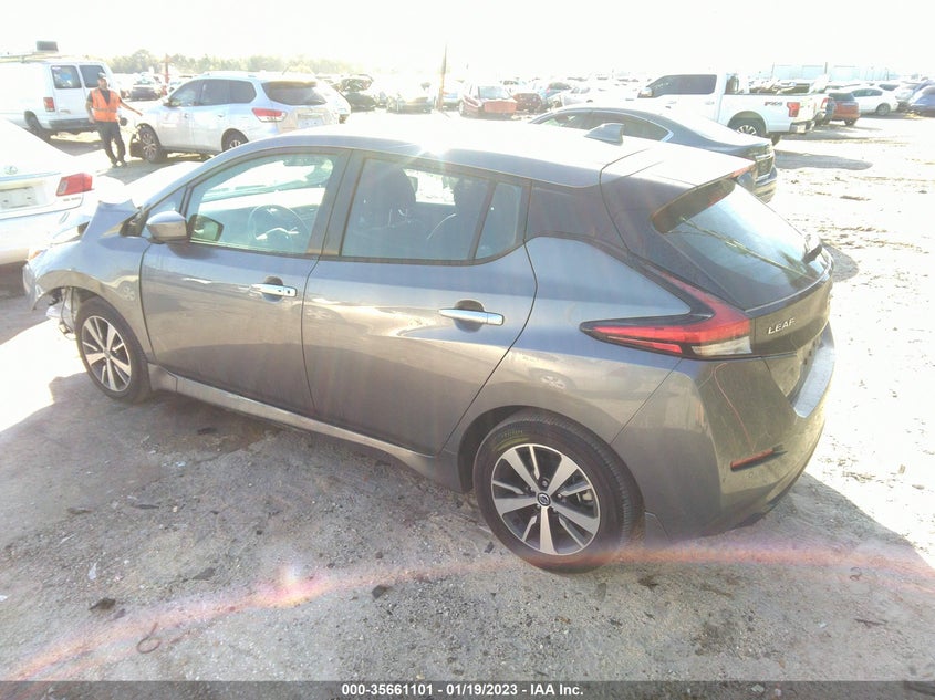 VIN 1N4BZ1BV0MC553657 2021 NISSAN LEAF S PLUS