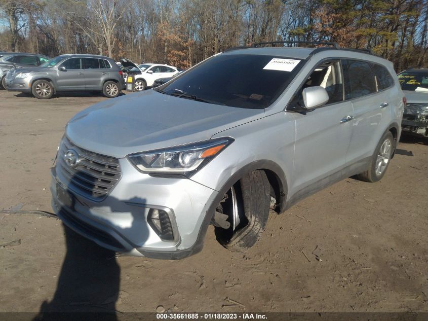 2017 HYUNDAI SANTA FE LIMITED - KM8SNDHFXHU208459