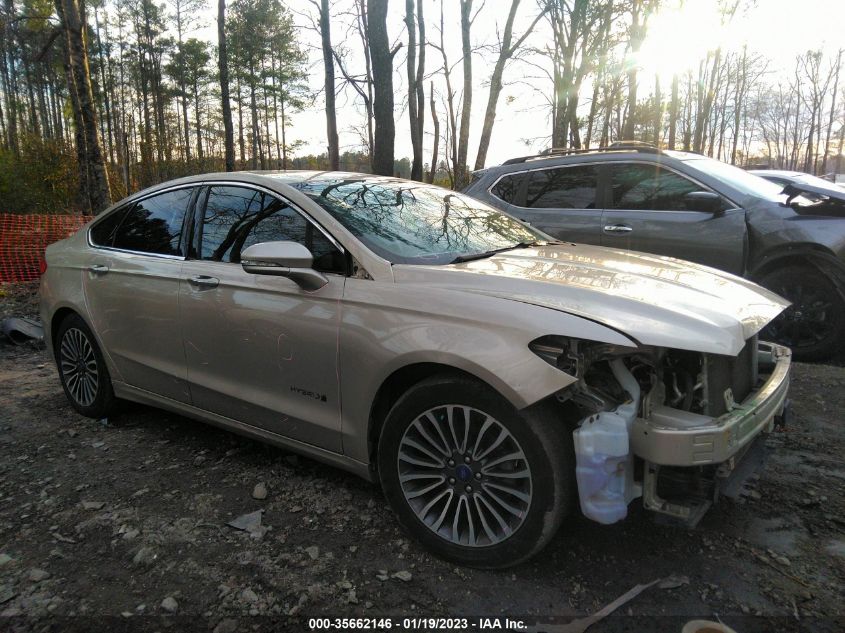 3FA6P0RU2HR167408 FORD FUSION HYBRID 2017