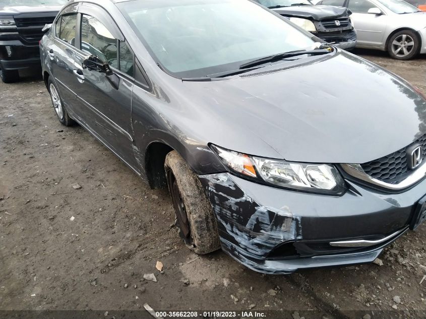 2013 HONDA CIVIC SDN LX 19XFB2F59DE223301